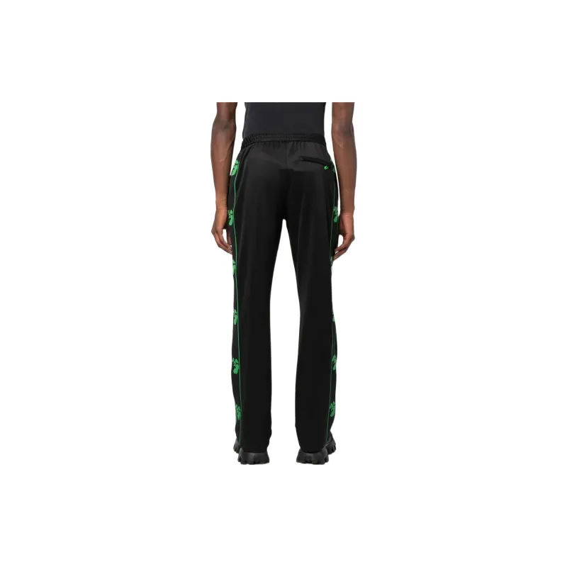 OFF WHITE Face Band Straight Leg Track Pants-2