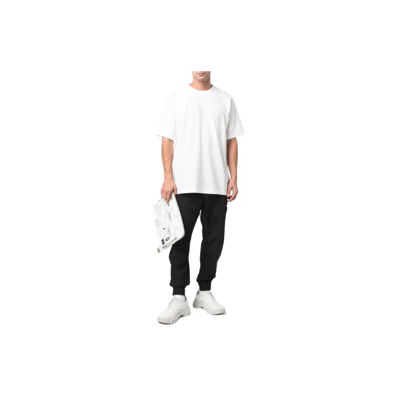 Y 3 T Shirts Men White-1