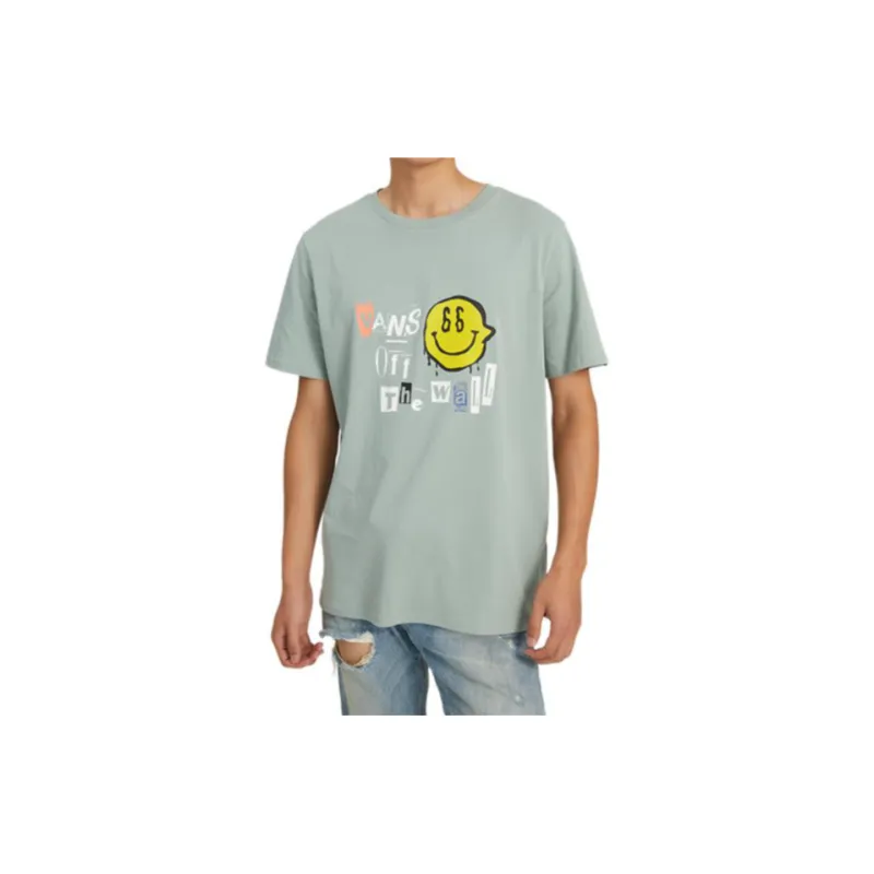 Vans T Shirts Men Green-2