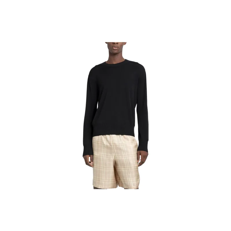 Burberry Sweaters Men Black-1