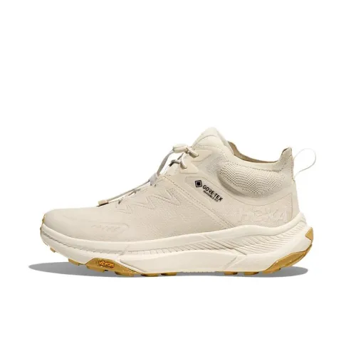 HOKA ONE ONE Transport Anti-Slip Wear-Resistant Trekking Shoes Men's Beige