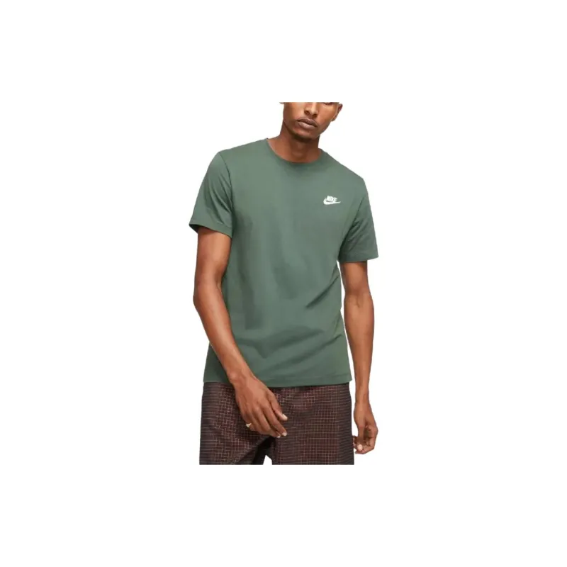Nike T Shirts Men Army Green-2
