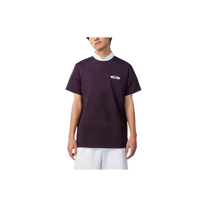 Skechers T Shirt Men's Plum Fuchsia-2