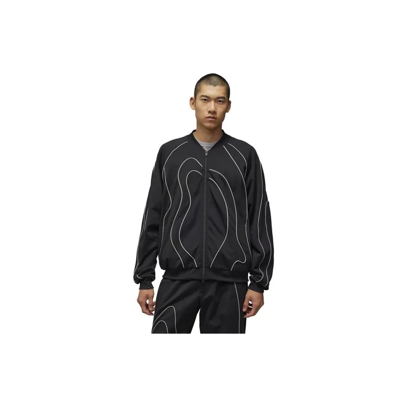 Y 3 Piping Zip Up Sweatshirt-1