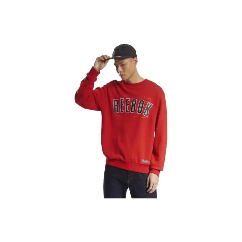 Reebok CNY Collection Sweatshirts Unisex Red-1