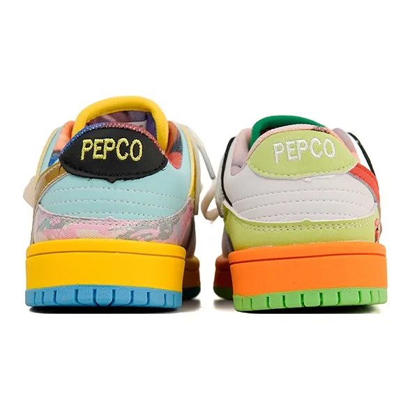 Banner The Piggy Durable Lightweight Cushioning Low Top Kids' Skateboarding Shoes Multicolor Kids'-3
