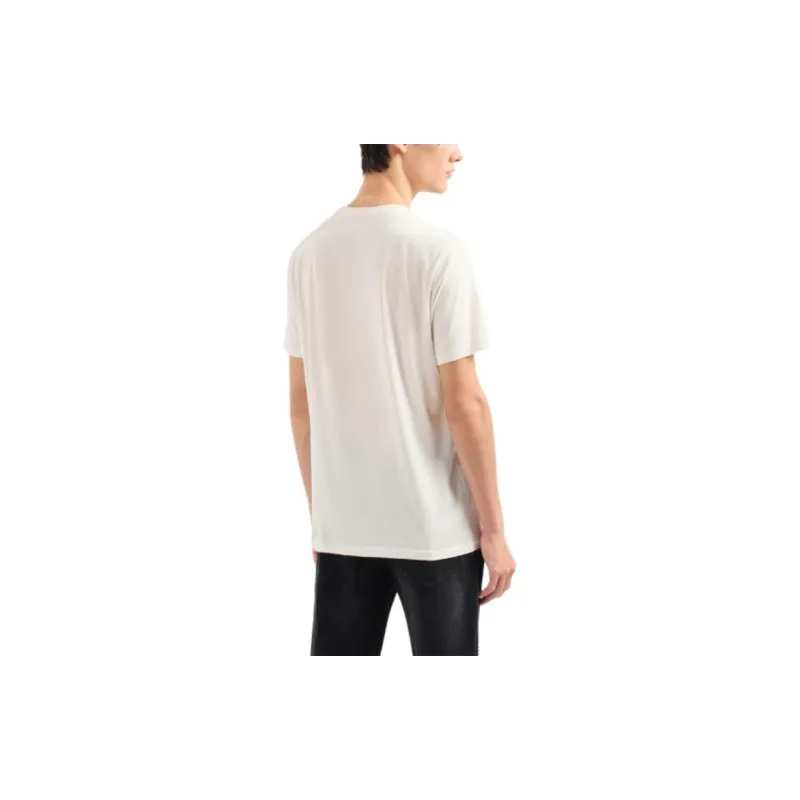 ARMANI EXCHANGE Regular T Shirt Men's White-4