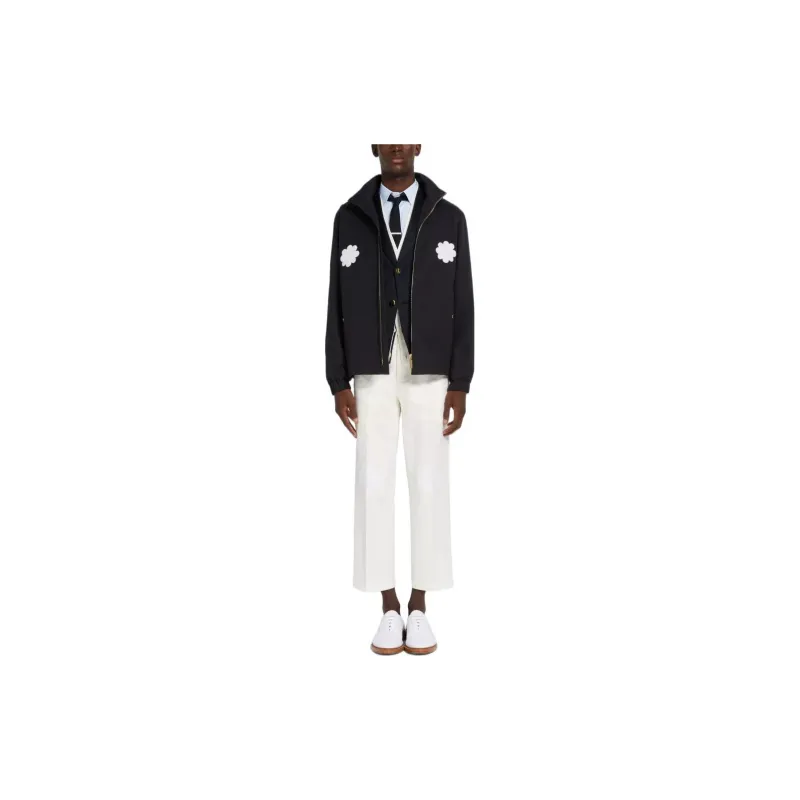 THOM BROWNE Jackets Men Navy-1