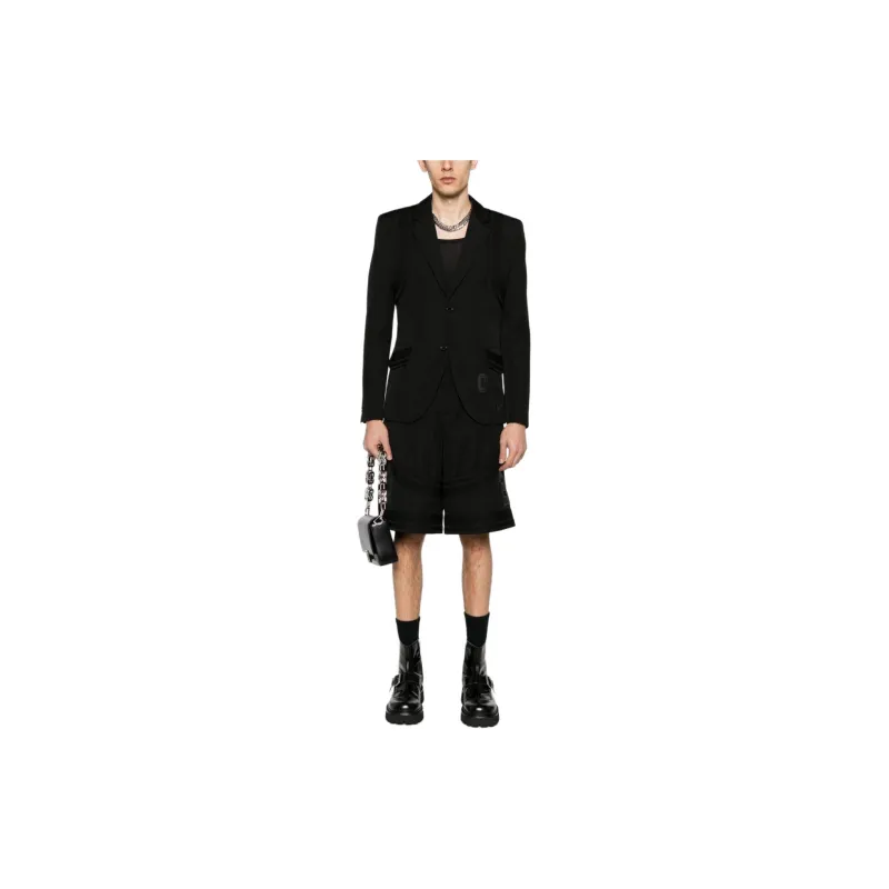OFF-WHITE Button Detailed Shorts-1