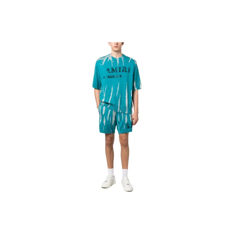 AMIRI T-Shirts Men Turquoise-1