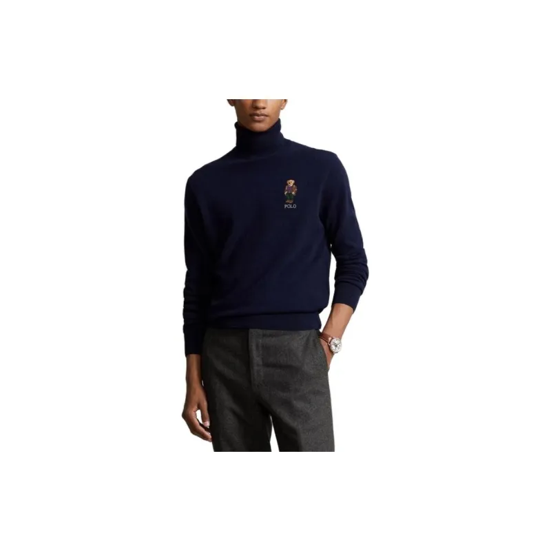 Polo Ralph Lauren FW23 Sweater Men's Dark Blue-1