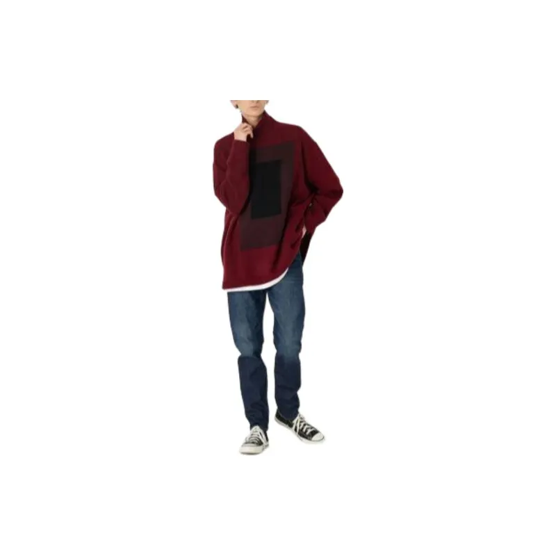 Levis Sweaters Men Red-3