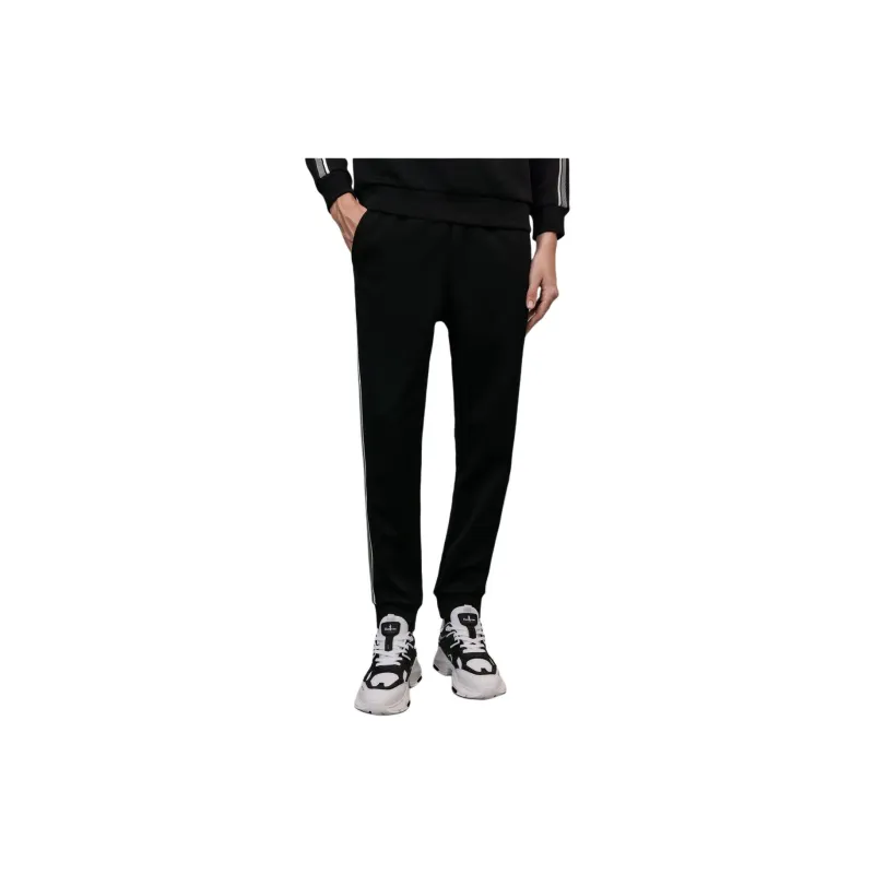 Biyin Leufen Casual Pants Men's Black-2