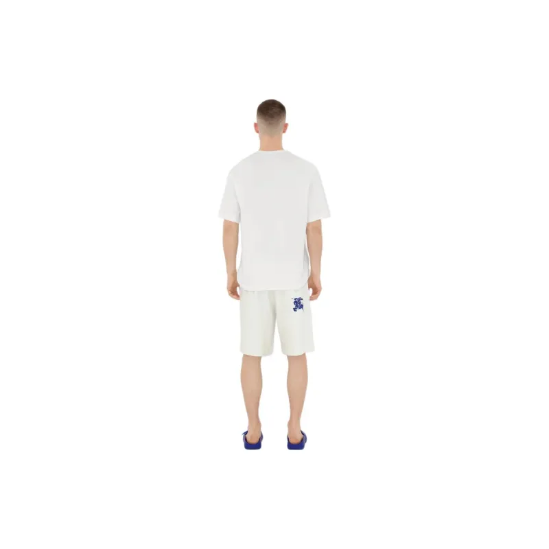 Burberry EKD print Terry cloth Shorts-3