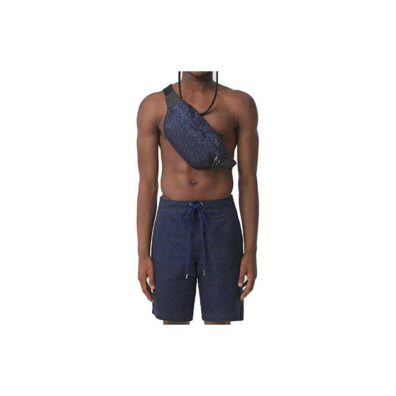 Burberry Casual Shorts Men's Blue-1