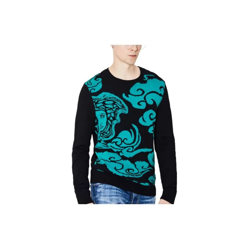 VERSACE Sweaters Men Green-1