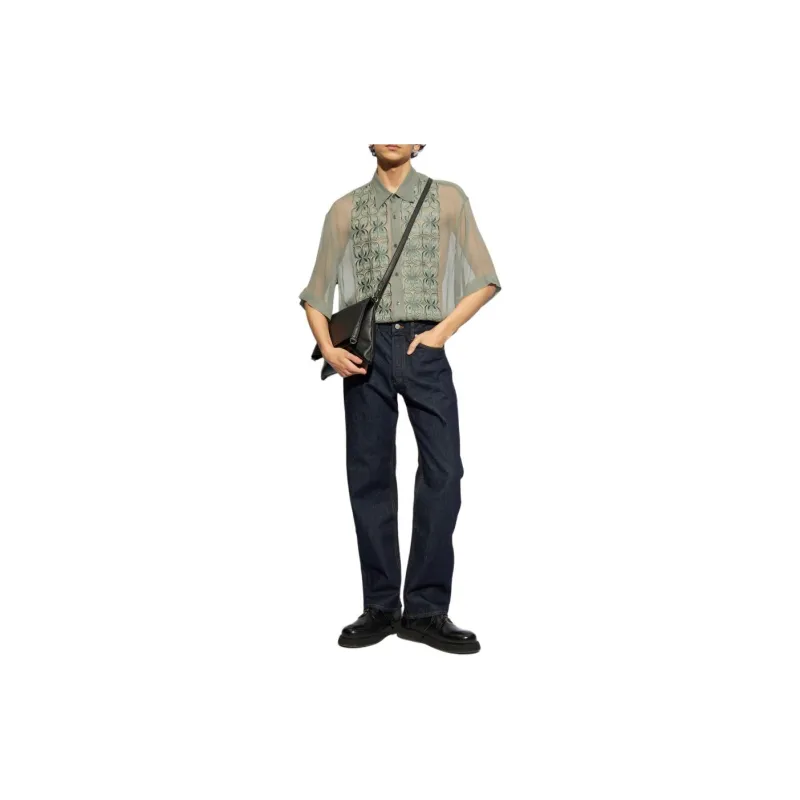 DRIES VAN NOTEN Shirt Men's Green-1