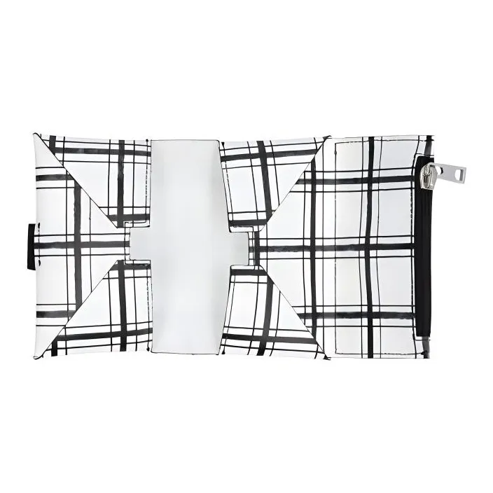 MARNI Tribeca Polyurethane Wallet Women's White/Black-4