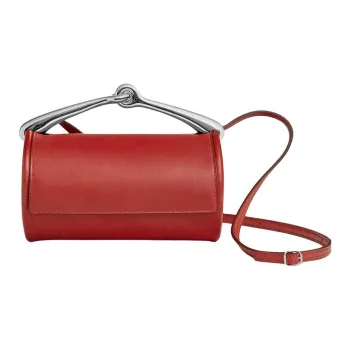 HERMES Maximors Volupto Calfskin Crossbody Bag Shoulder Bag Women's 2V Rouge Duchesse Noble Red