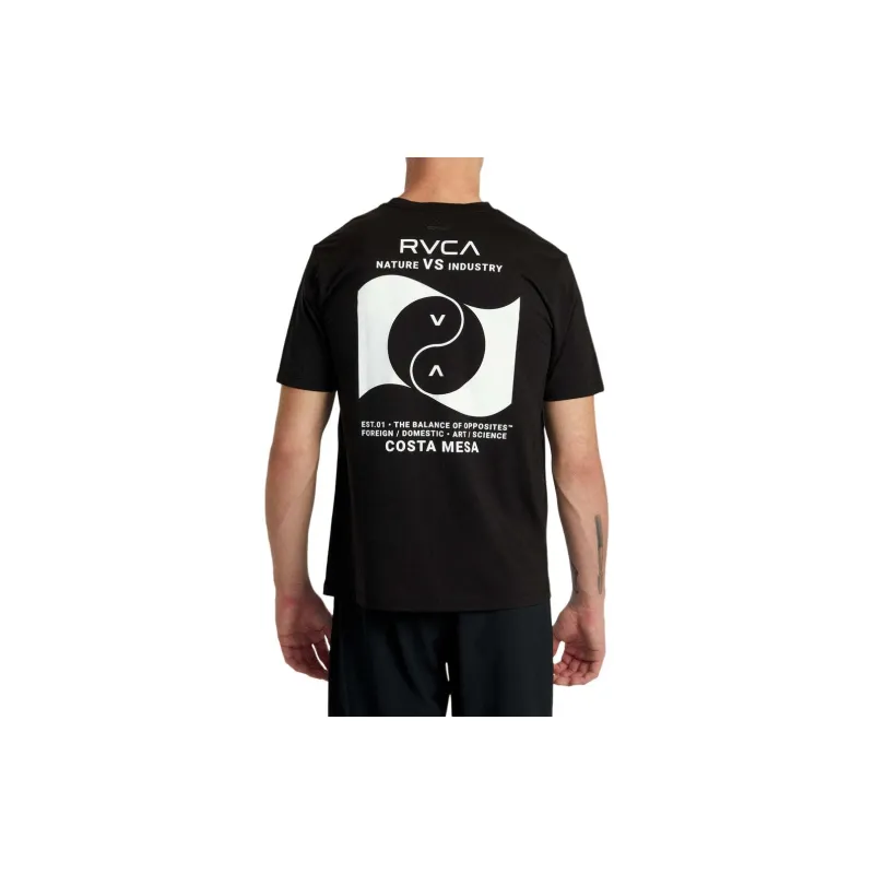 RVCA T-Shirts Men Black-1