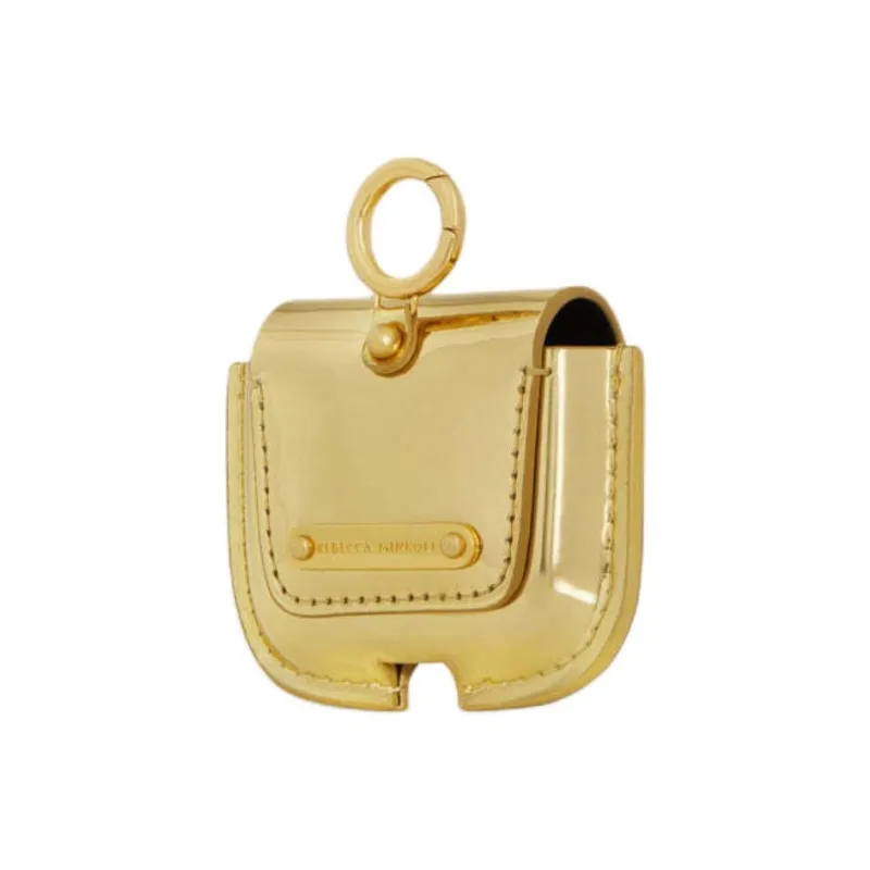 REBECCA MINKOFF Polyurethane Earphone Case Women's Gold-1
