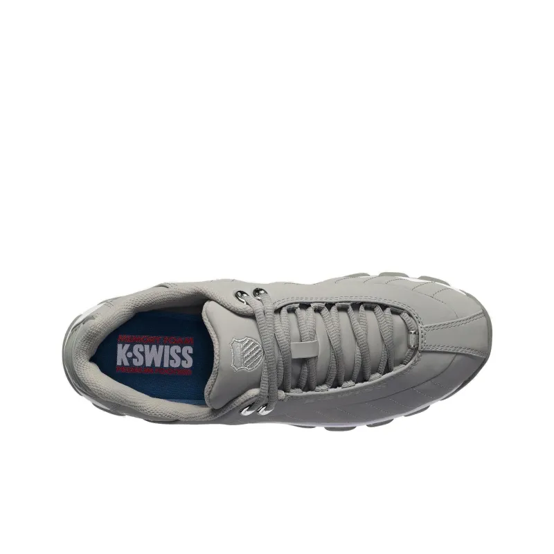 KSWISS Abrasion Resistant Low Top Casual Shoes Men's Neutral Gray-5