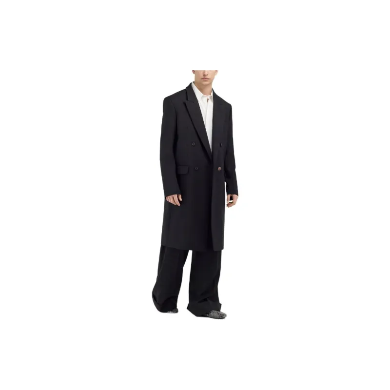 Roberto Cavalli SS24 Coats Men's Black-3