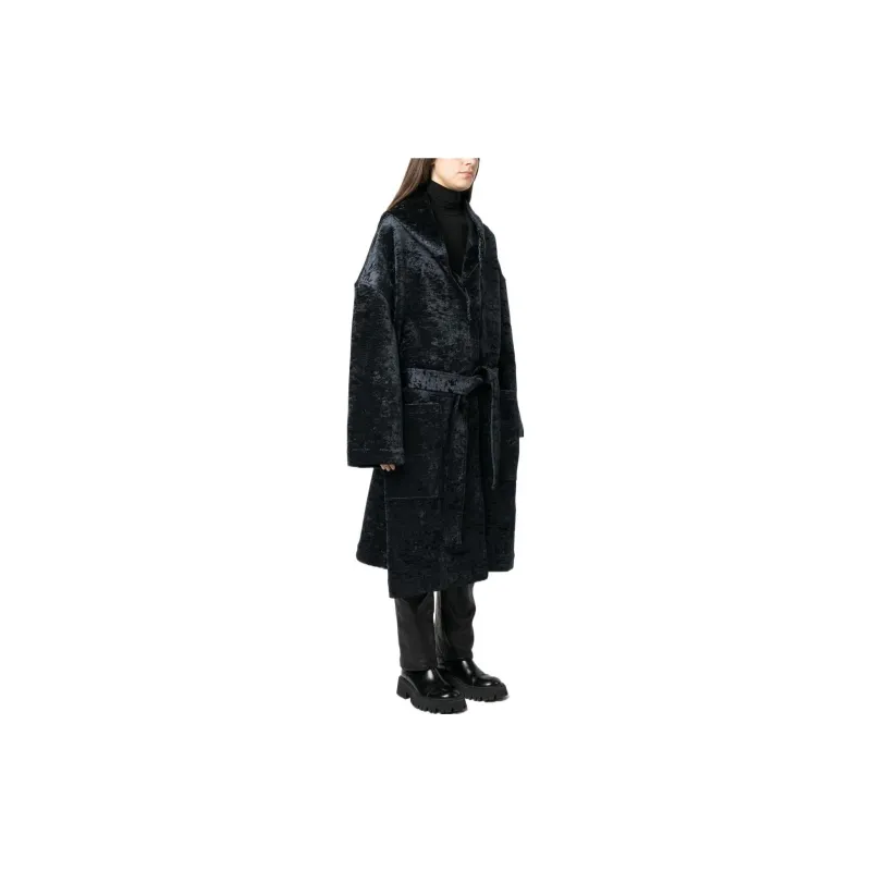 Vetements Coats Men Black-3