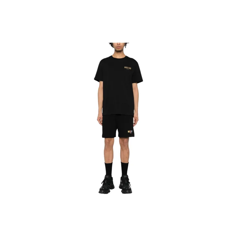 MOSCHINO T Shirts Men Black-1