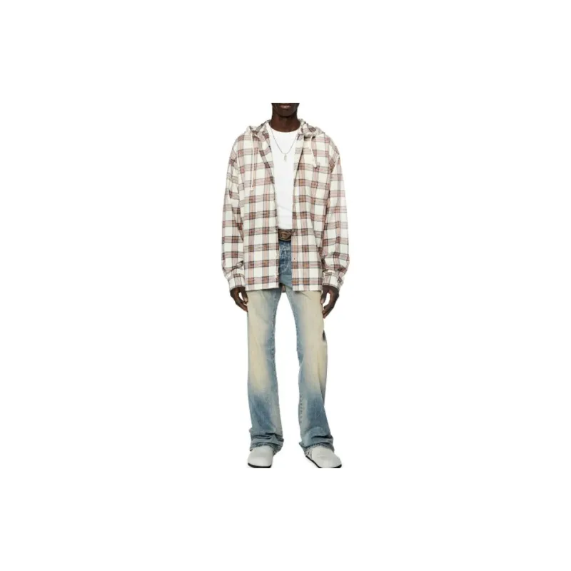 DIESEL Shirt Men's Orange White-2