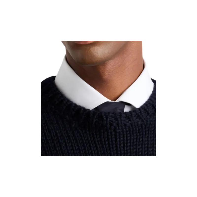 PRADA FW24 Sweater Men's Marine Blue-3
