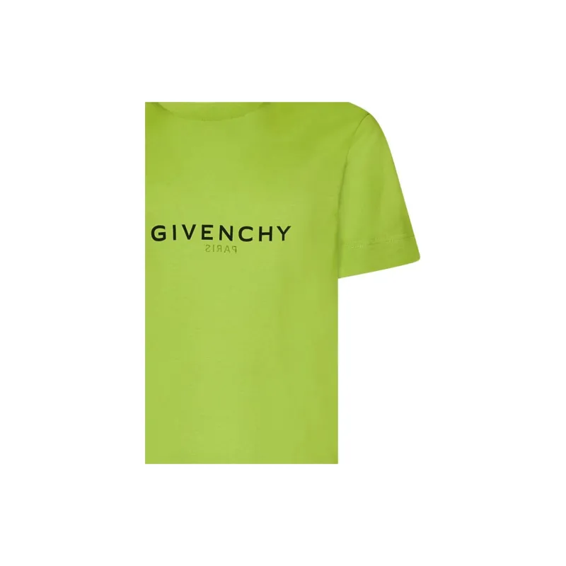 Givenchy Logo Printed Crewneck T Shirt-4