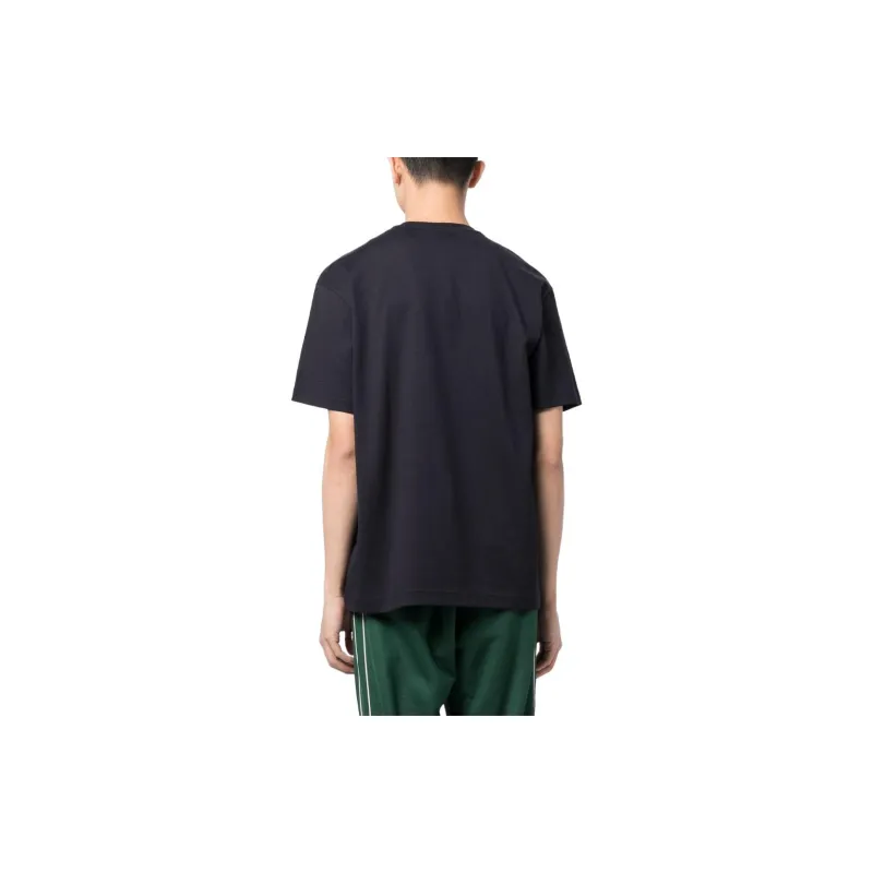 LACOSTE René LACOSTE print Cotton T shirt-3