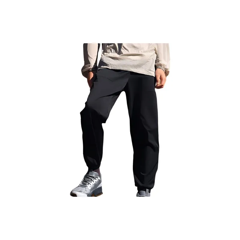 Skechers Knitted Sweatpants Men's Carbon Black-1