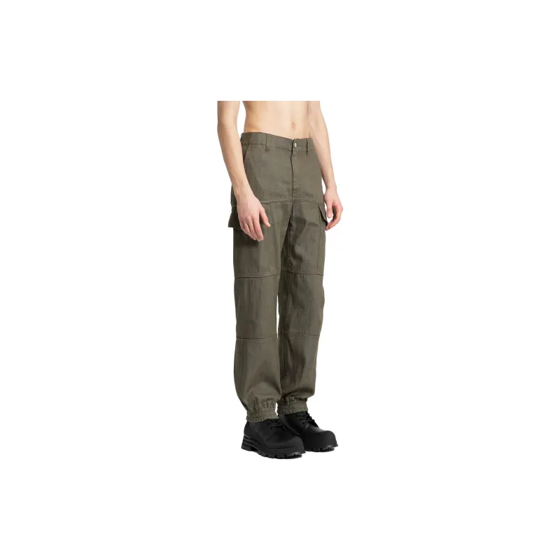 Alexander McQueen Panelled Design Mid Rise Cargo Trousers-3