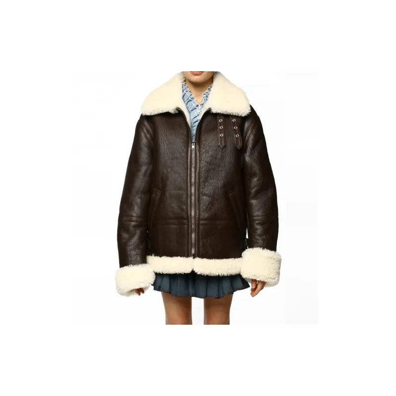 Vetements Leather Jackets Unisex Dark Brown-1