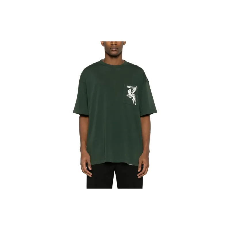 REPRESENT T-Shirts Men Forest Green-1