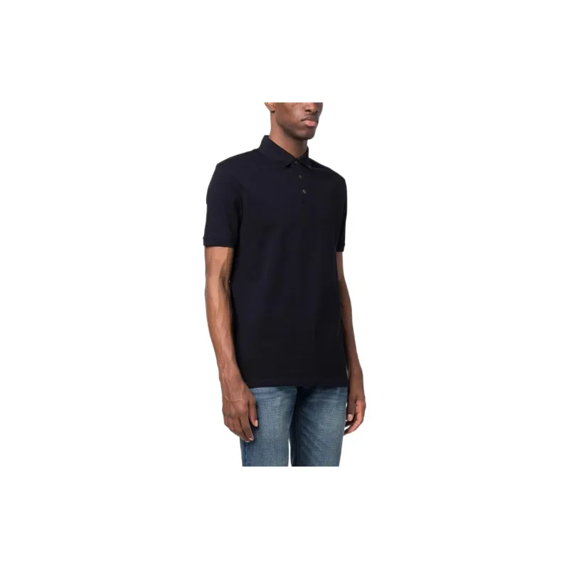 EMPORIO ARMANI SS23 Polo Shirt Men's Midnight Blue-3