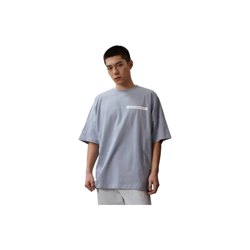 CALVIN KLEIN T Shirt Unisex Light Blue-2