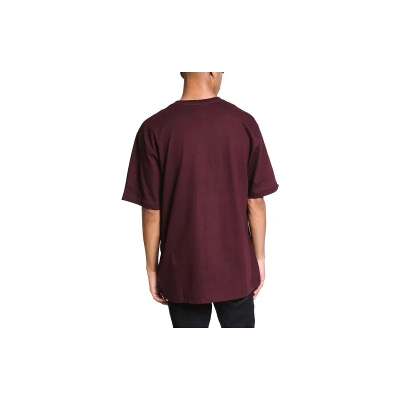 Carhartt T Shirts Men Burgundy-4