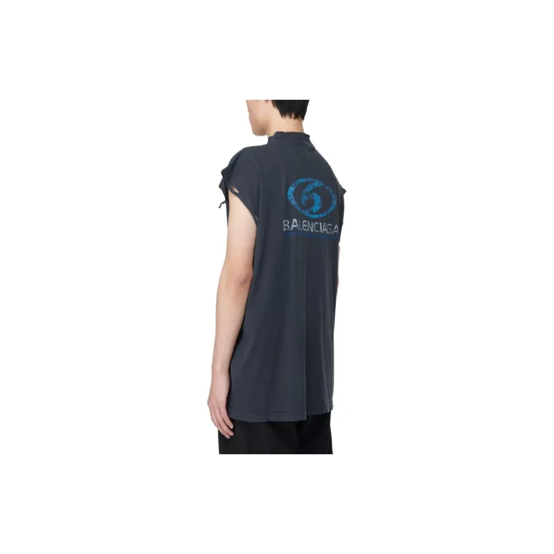 Balenciaga Sleeveless T Shirt-2