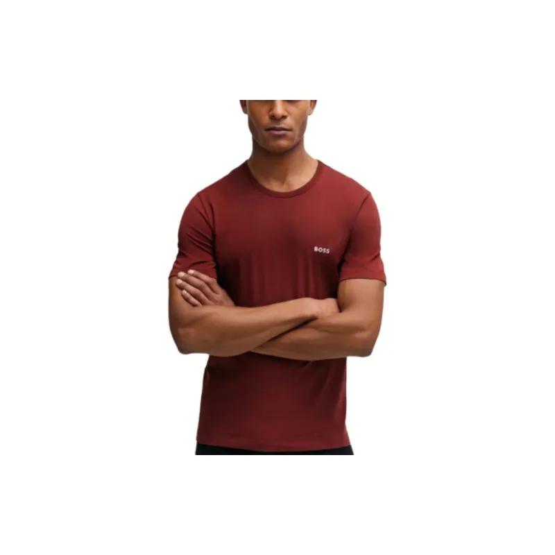 HUGO BOSS Three Pack Of Underwear T Shirts In Cotton Jersey T Shirt Men's 3 Pack-1