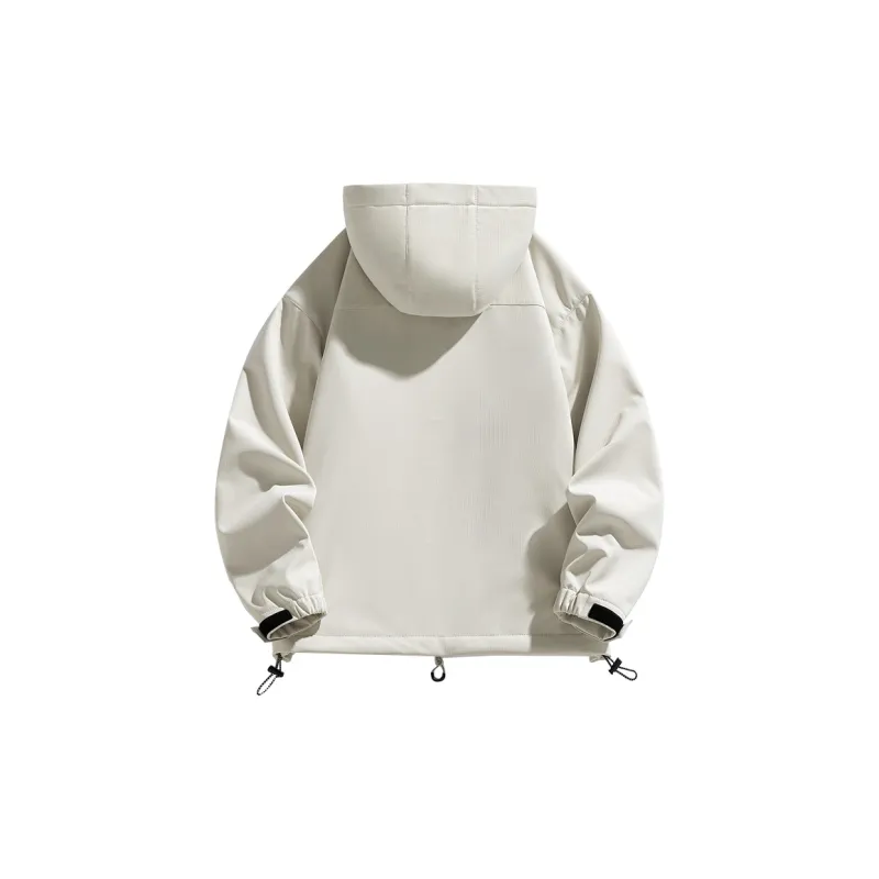 JEEP SPIRIT Urban Living/Travel/Commuting Waterproof And Windproof Windbreaker Jacket Unisex-5