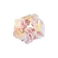 Milk White Bowknot Pink Scrunchy