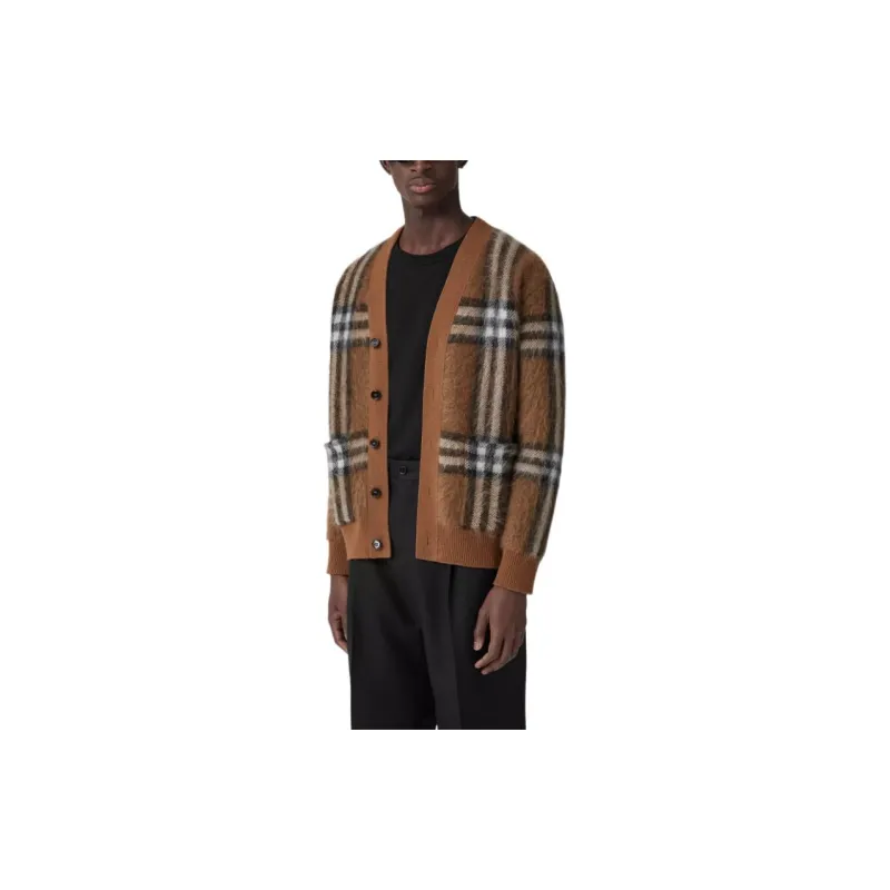 Burberry Check Jacquard Cardigan-3