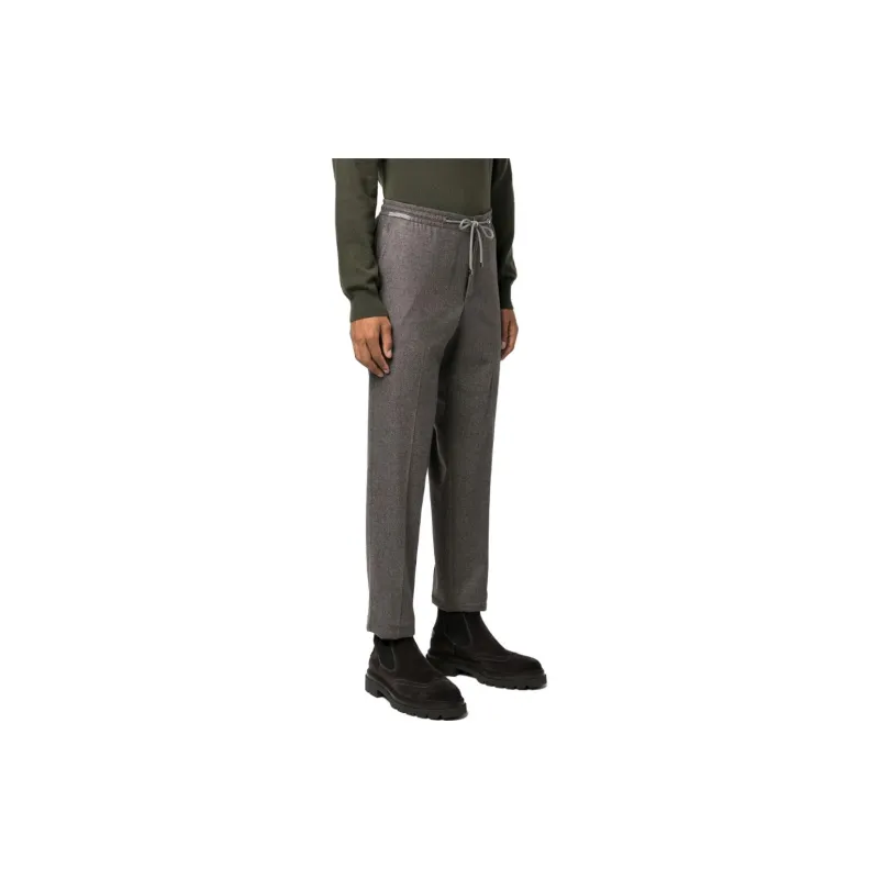 Corneliani Straight-leg Drawstring Trousers-3