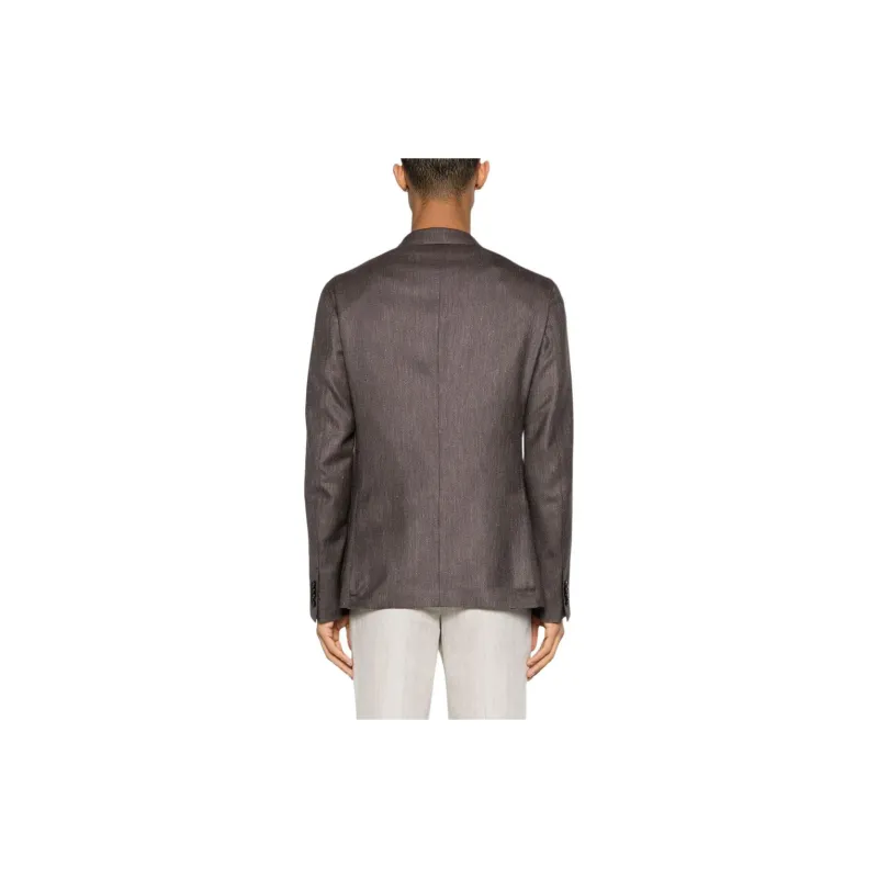 Ermenegildo Zegna Double-Breasted Tailored Blazer-2