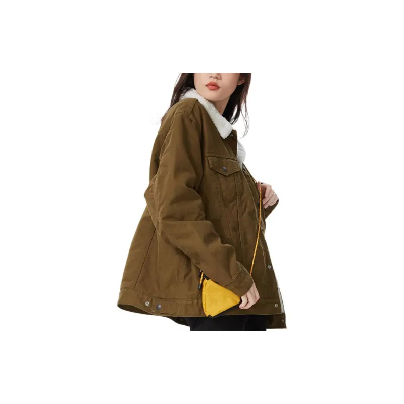 Levi's FW22 Jacket Unisex Army Green-5