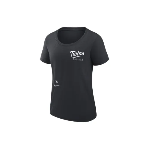 Nike Minnesota Twins T-Shirts Women's Blue