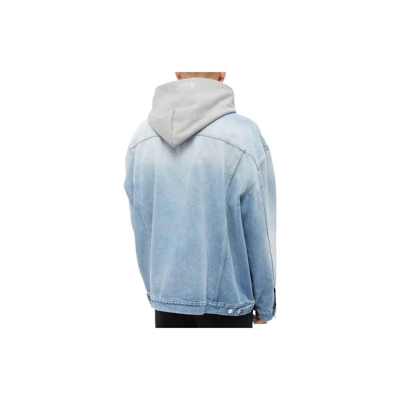 Vetements Oversized Hooded Denim Jacket-2